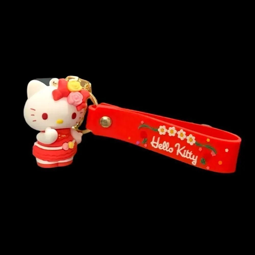 Hello Kitty Keychain Wristlet
